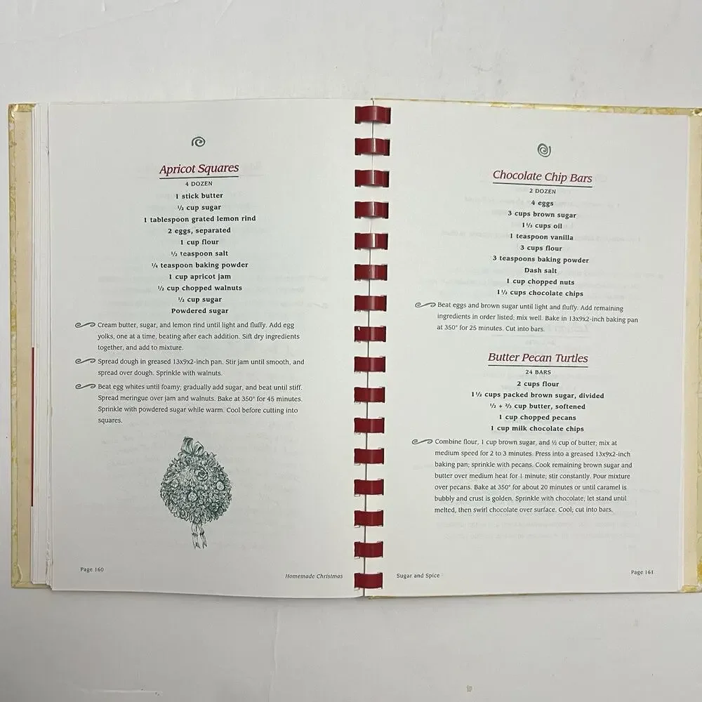 1995 Homemade Christmas Cookbook Recipes Gifts Decorations Marine Toys for Tots